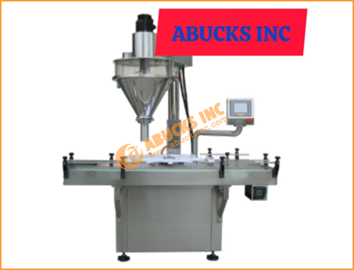 Automatic Single Nozzle Powder Filling Machine With Conveyor